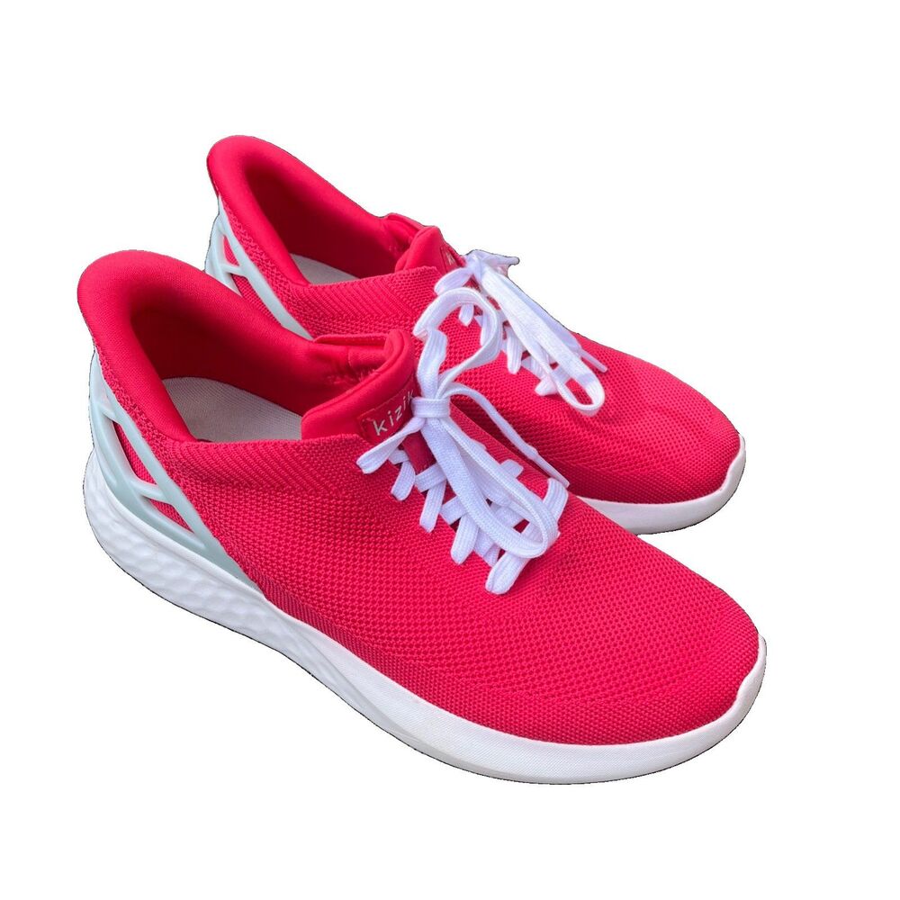 Kizik Athens Coral Slip On Hands Free Sneakers Women’s 9 Mens 7.5 Athletic Shoes